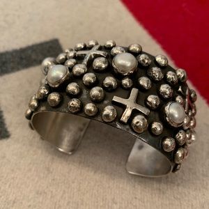 Sterling Silver Chimney Butte cross bracelet❤️❤️